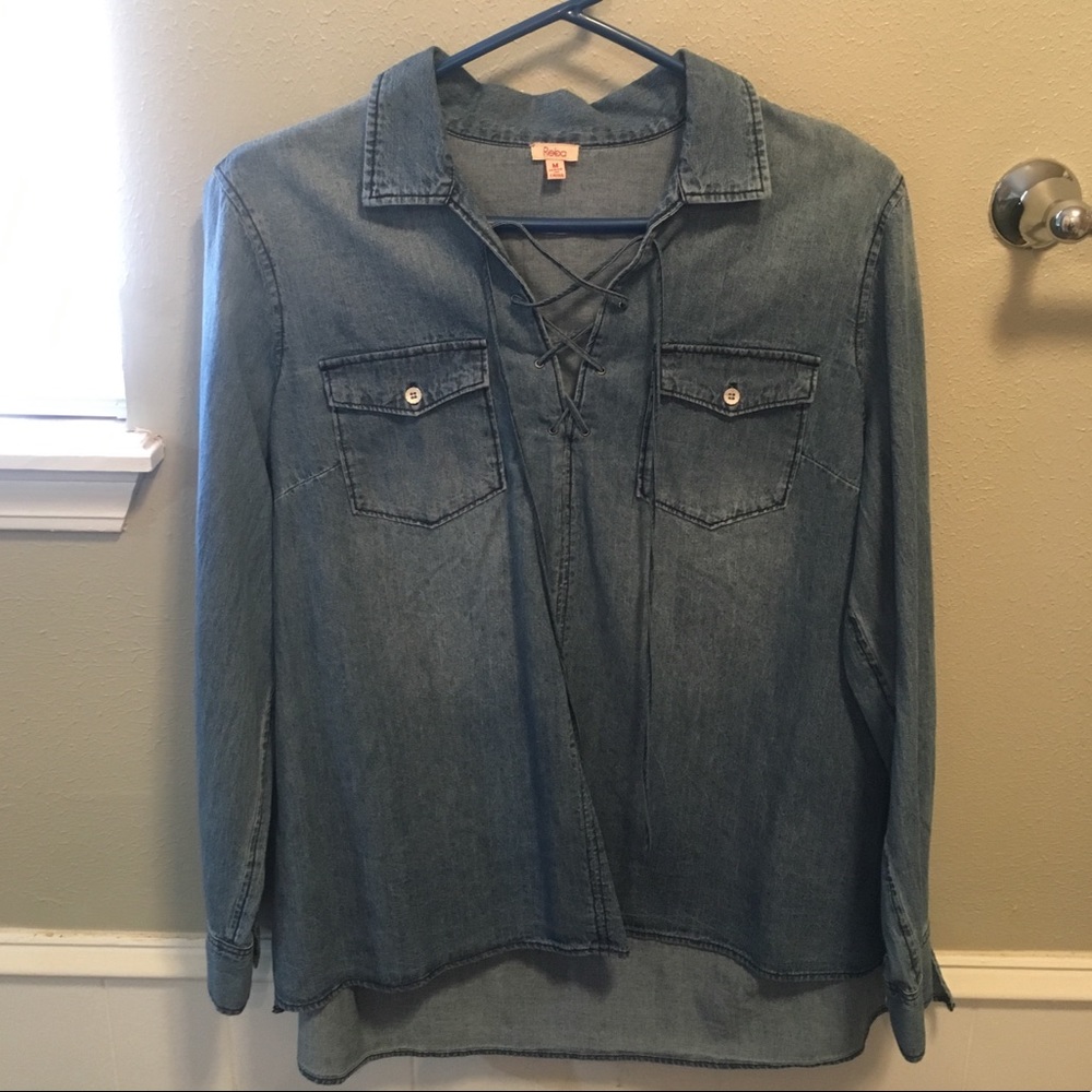Long denim Reba shirt